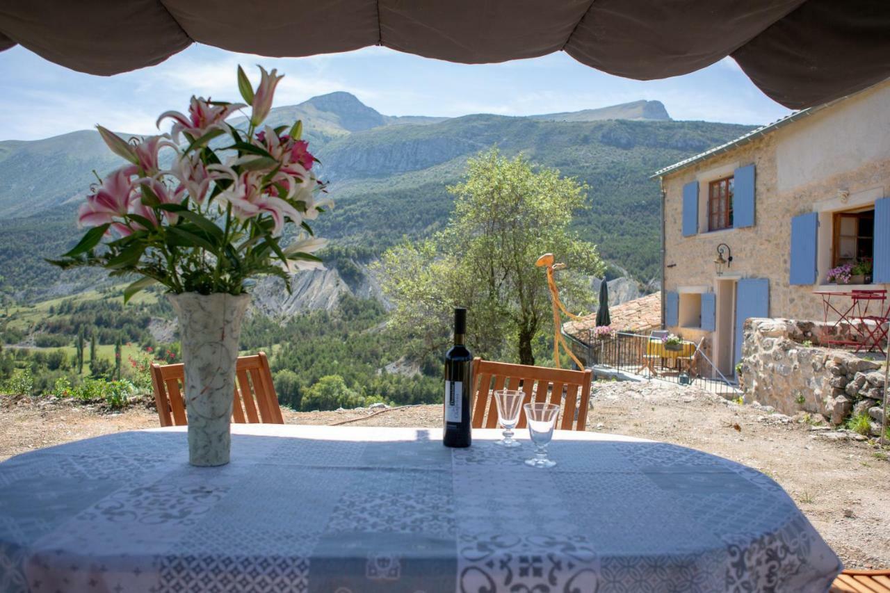 Gaia, Maison D'Hotes Verdon, Vue Feerique Blieux Exterior foto